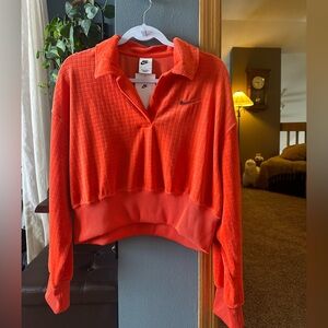 Nike Women's Velour Polo - new - size small